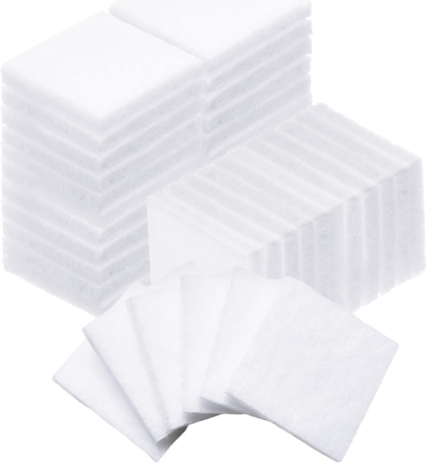 Amazon.com: 50 Pack Unscented Aroma Pads, 1.2x0.9 White Aroma Oil ...