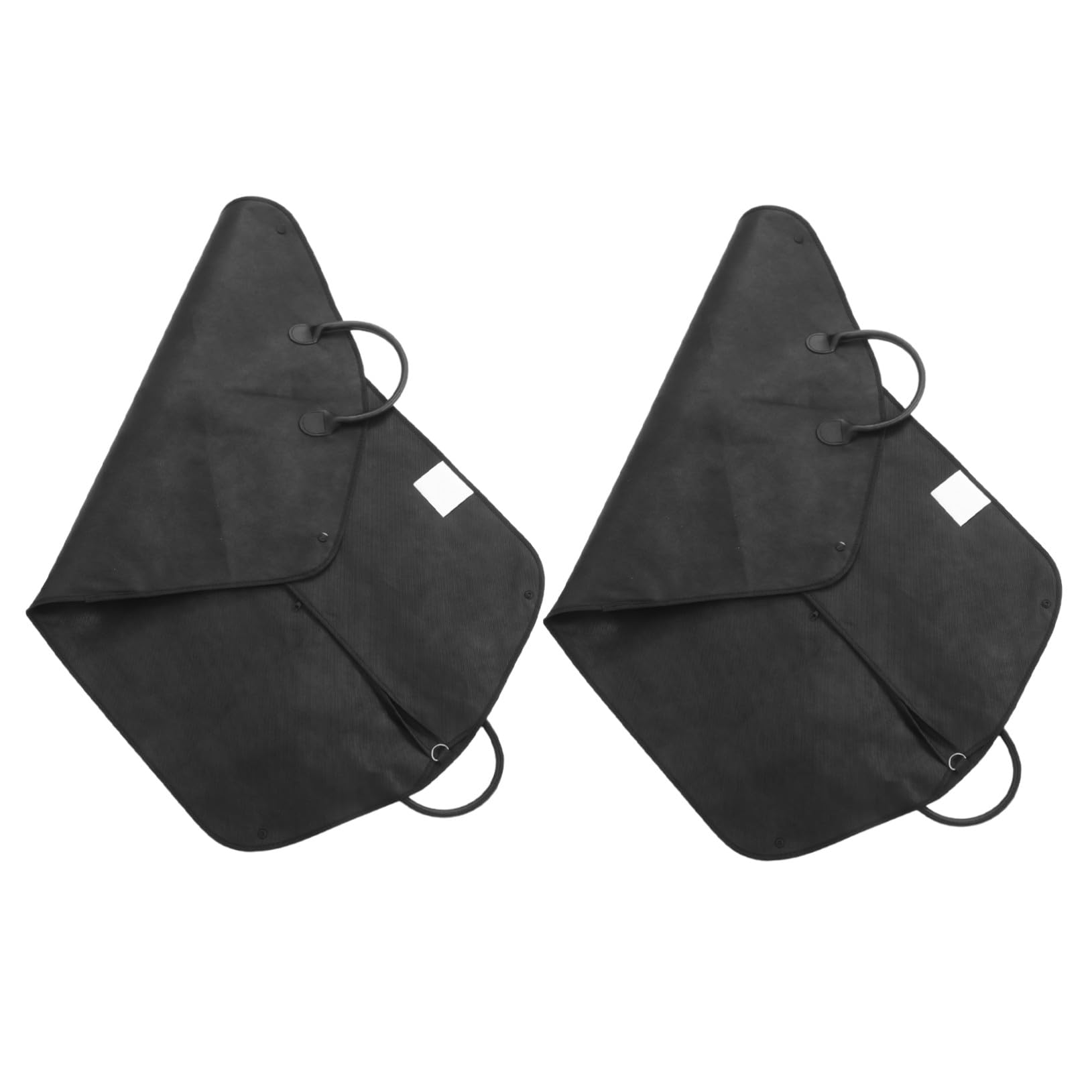 Cabilock 2 Piezas Cubiertas para Trajes de Tela No Tejida con Cierre Resistente y Asa Bolsas Protectores para Almacenamiento de Abrigos y Chaquetas Antipolvo para Viajes de Negocios y Hogar