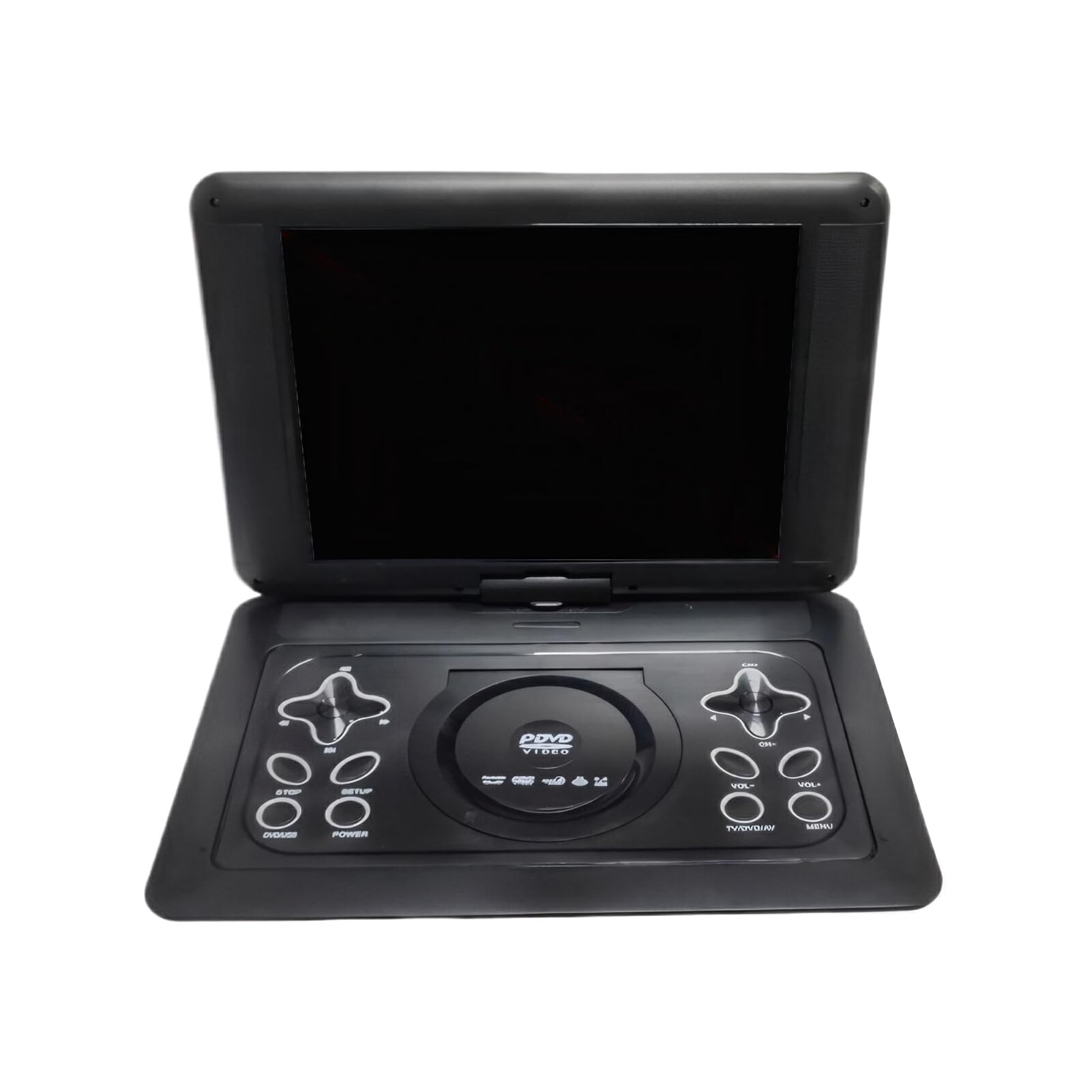 Reproductor de BLU Ray portátil Compatible con Disco U Tarjeta MMC función de Copia de Disco MP3 función de TV Compatible con Juegos y Radio FM ABS DVD
