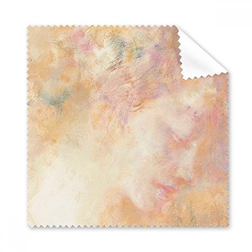 Cadeau chiffon de nettoyage Mlle Xjj peinture à l'huile tissu pour lunettes et écran tactile