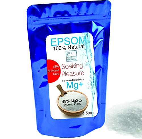 Sales Epsom Puras - Magnesio Natural 500 g ● Eliminar las toxinas...