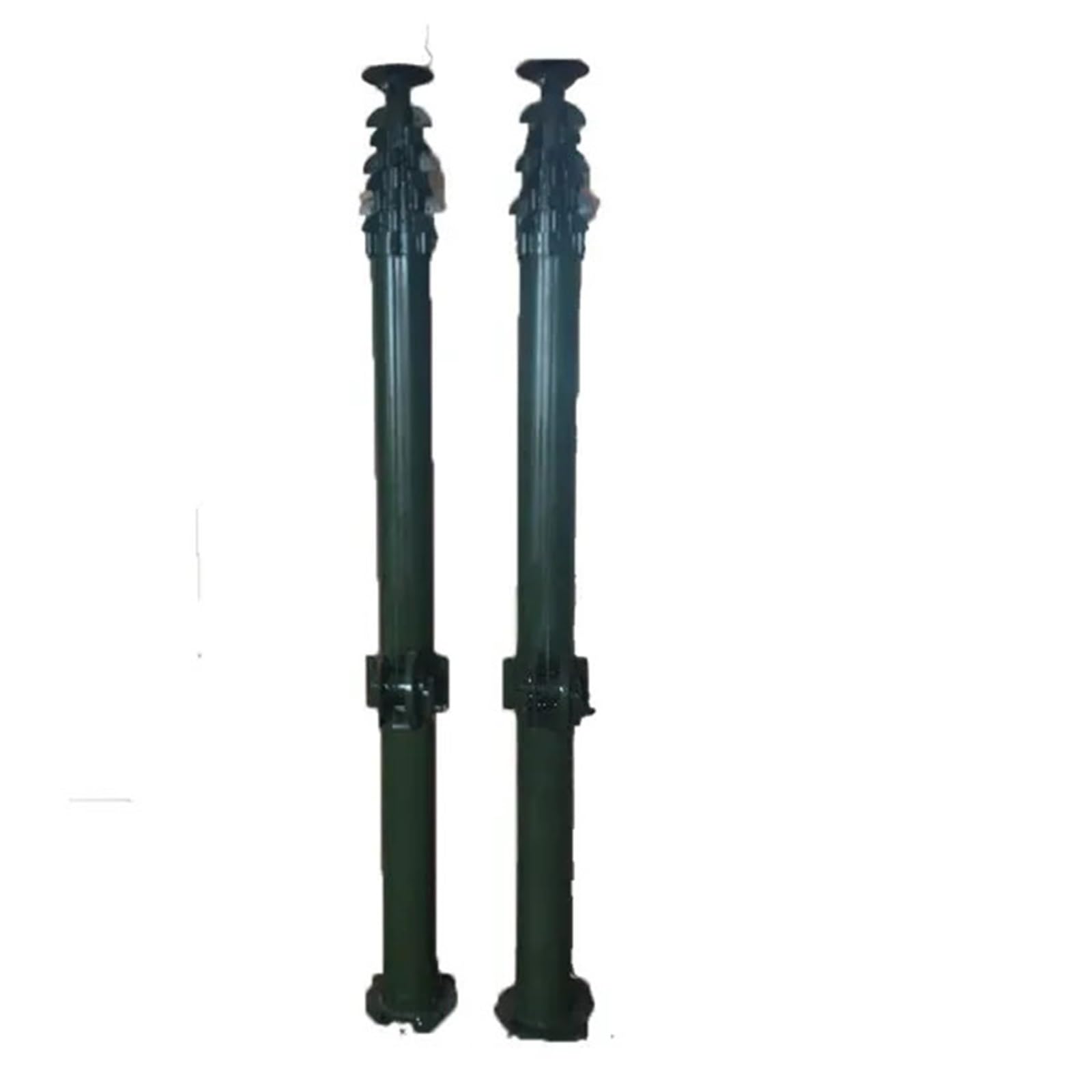 TAL-M4-1.6-10 Mástil telescópico manual portátil 4M, aleación aluminio 6063-T5, trípode vehículo, 10kg, for antena TV vigilancia comunicación