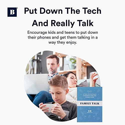 BestSelf Family Talk Deck - 50 Prompt Card Game for Family Game Night, Fun and Engaging Family Game for Kids and Adults, Perfect - Thumbnail 6