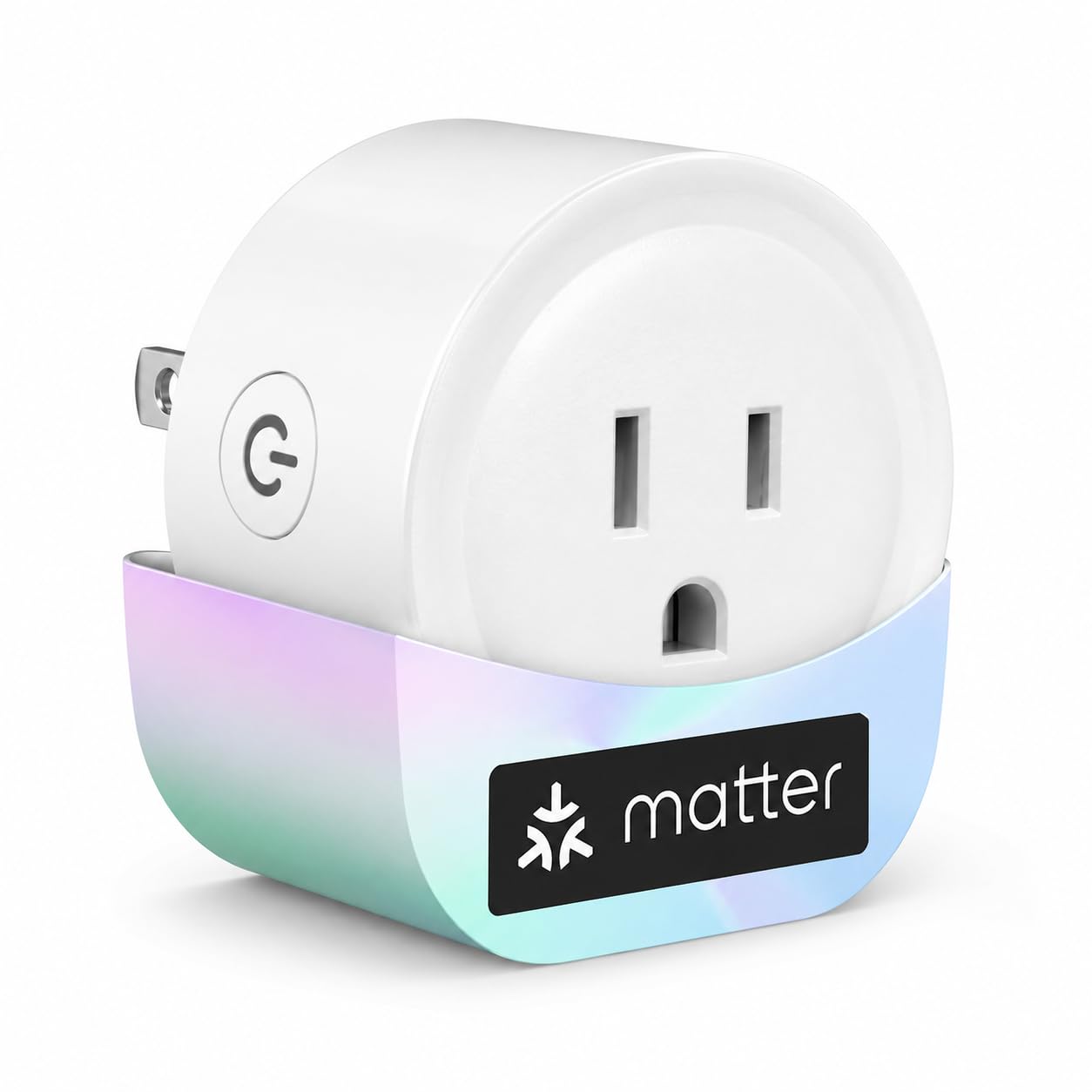 Matter Smart Plug, Compatible with Alexa, Apple Home, Google Home and SmartThings, 15A/1800W WiFi Outlet, Schedule & Timer, App & Voice Control, 2.4GHz WiFi Only (3)
