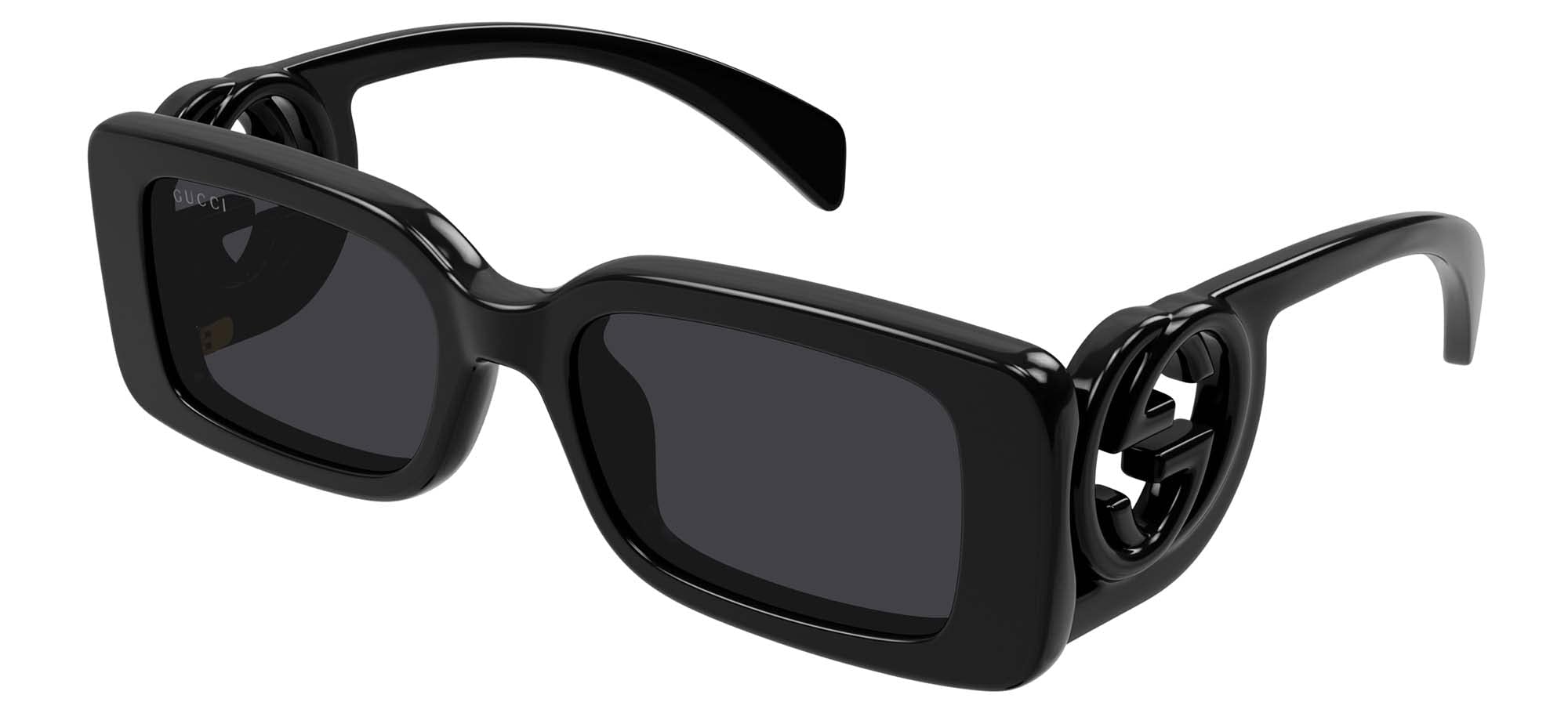 Gucci Lunettes de Soleil GG1325S Black/Grey 54/19/140 femme