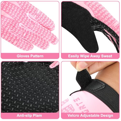 Bumobot Luva De Ciclismo Esportiva Infantil, Antiderrapante, Para Meninos E Meninas, Luvas De Pesca