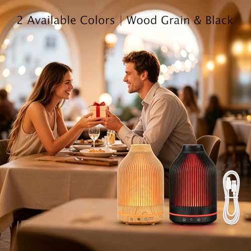 Difusor aromático eléctrico Diffuserlove 150ml con luz LED miniatura 6
