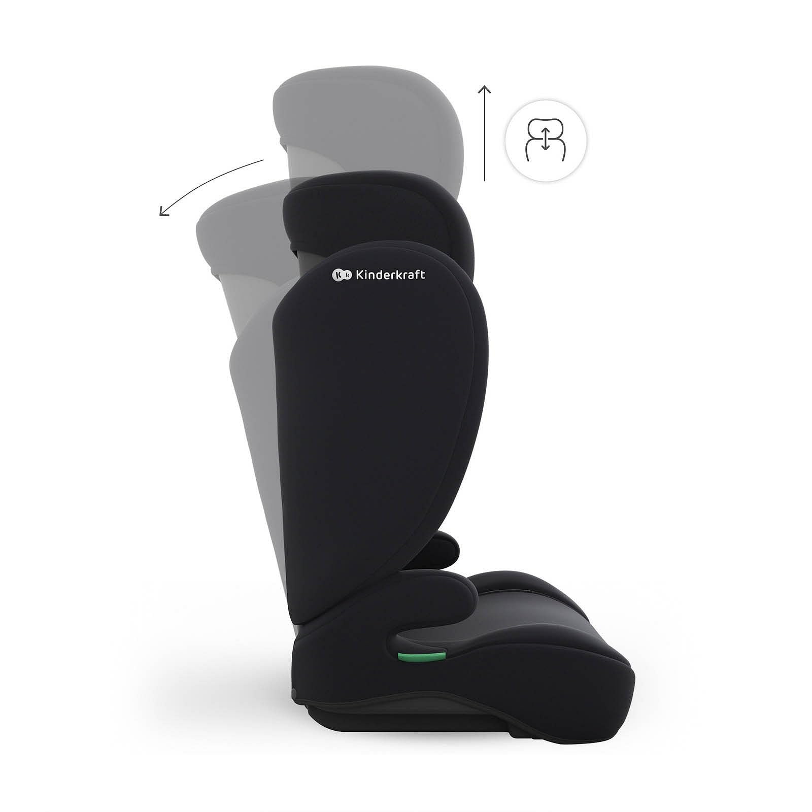 Kinderkraft I-Spark 2 Plus Seggiolino Auto i-Size 100-150 cm | i-Size, 100-150 cm, Gruppo 2/3, Per Bambini