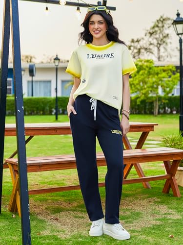 Image of ZEYO Night Suit for Women's Printed Night Dress of Top and Pyjama