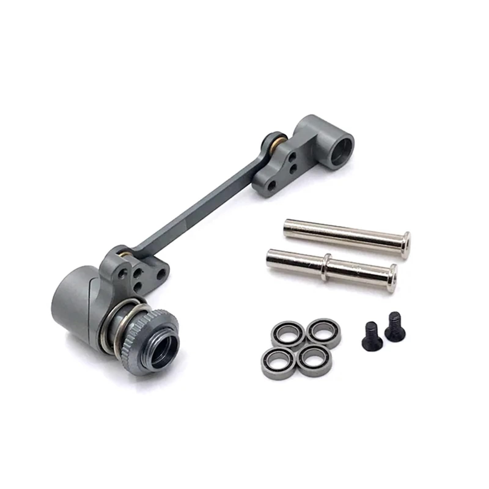 Per Wltoys 144010 144001 144002 124016 127017 124018 124019 1/14 Rc Auto Parti Di Aggiornamento Del Metallo Sterzo Montaggio Ricambi Modellini RC