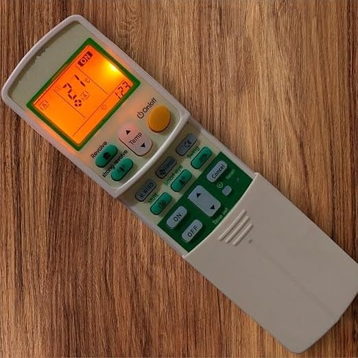 Image of AMAZOR Ac Remote- Model D-59 With Light ARC433B47 ARC433A11 Compatible with Daikin Ac Remote Original | Suitable for 1 | 1.2 | 1.3 | 1.5 | 1.8 | 2 | 2.2 | 2.5 | 3 Ton Split and Window Air Conditioner