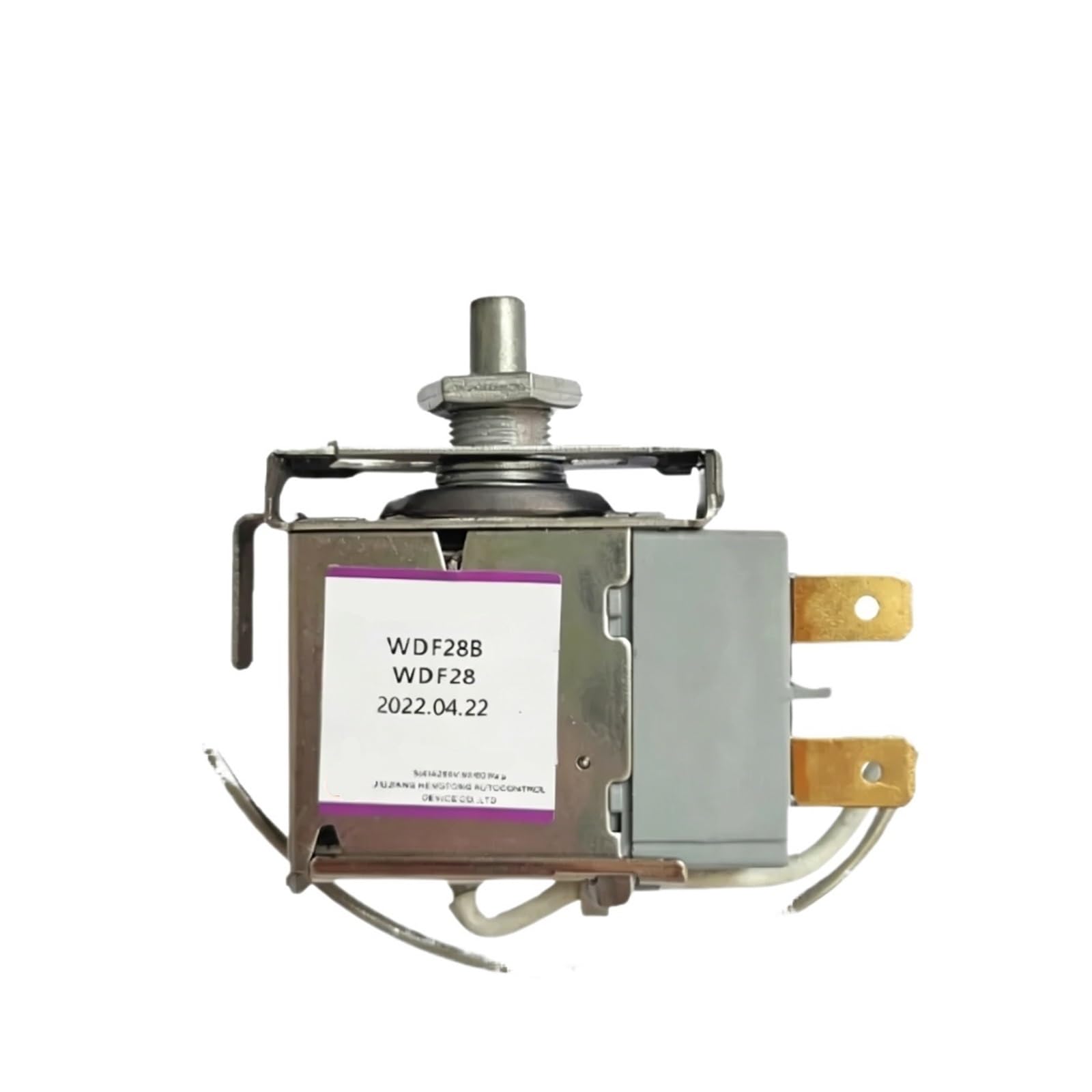 Refrigerator Defrost Thermostat,WPF25J-EX WDF28 Mechanical Switch Screw Type Two Pin Controller