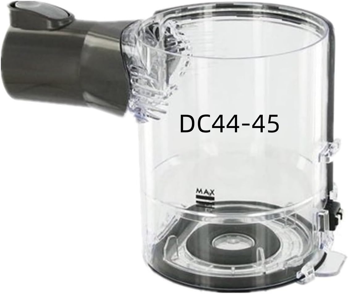 Vacuum Cleaner Dirt Canister Dust Replacement Parts Cup| Clear Bin with Bottom, Lid Door Bin Spare Parts Replacement Clear Dust Vacuum Dust Assembly (