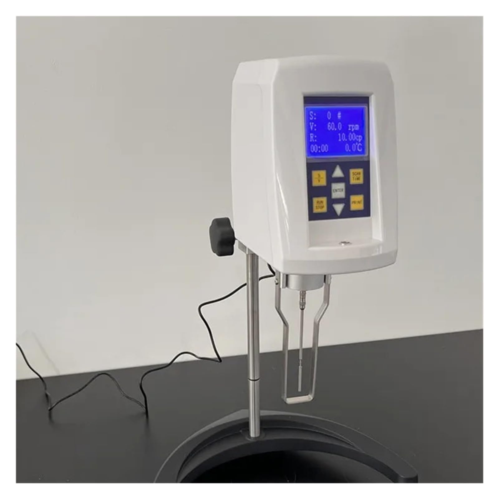 Viscosimètre rotatif avec écran tactile, vitesse Variable 1-100.000MPa.S, testeur de viscosité rotatif à affichage numérique(DH-DJ-9S)