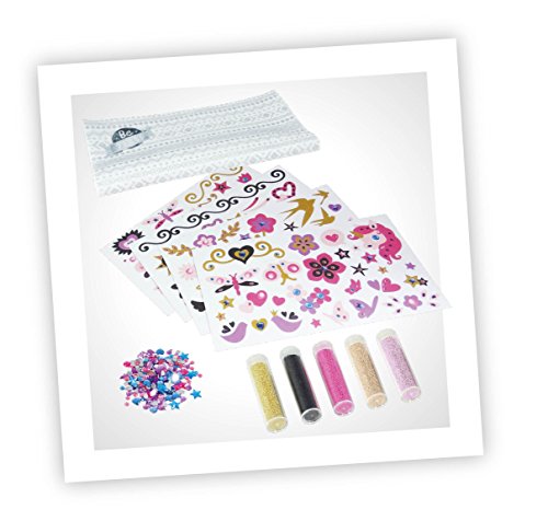 Buki - BE107 - Tatouages de perles, 20 x 5 x 28 cm