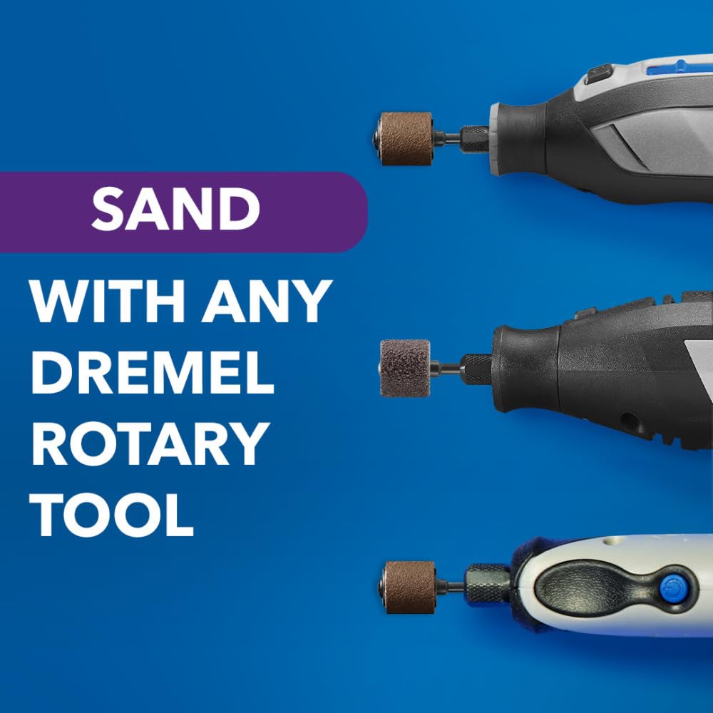 Amazon | Dremel (ドレメル) 48ピース 1/4インチ サンディングバンド