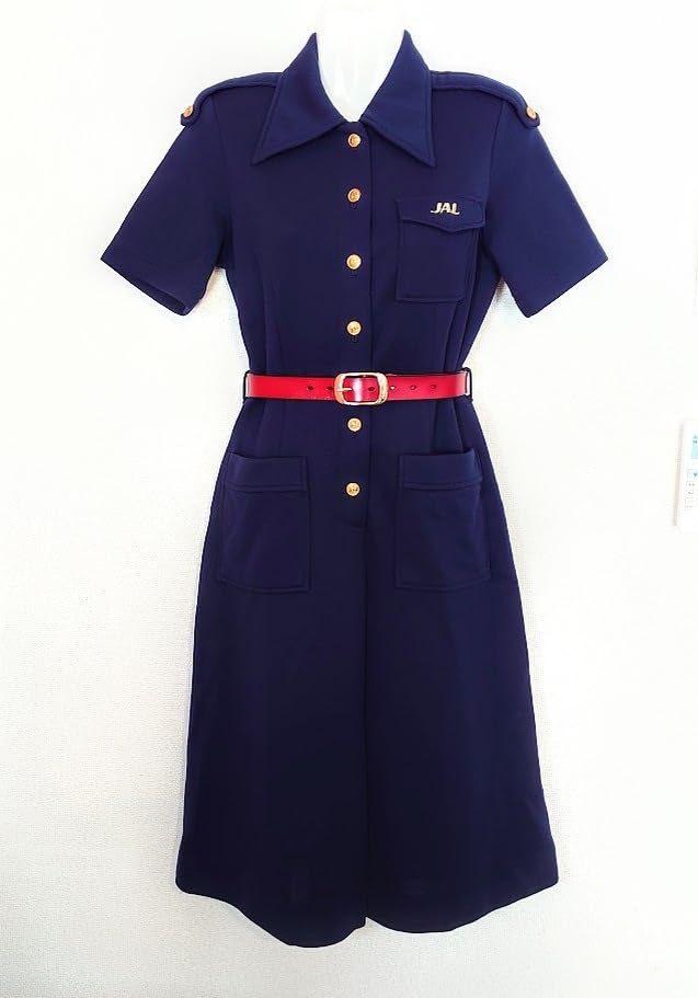 スチュワーデス アンティーク雑貨東京国際空港ロングスカートの制服