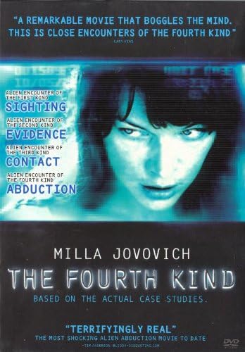 The Fourth Kind (2009) Milla Jovovich DVD