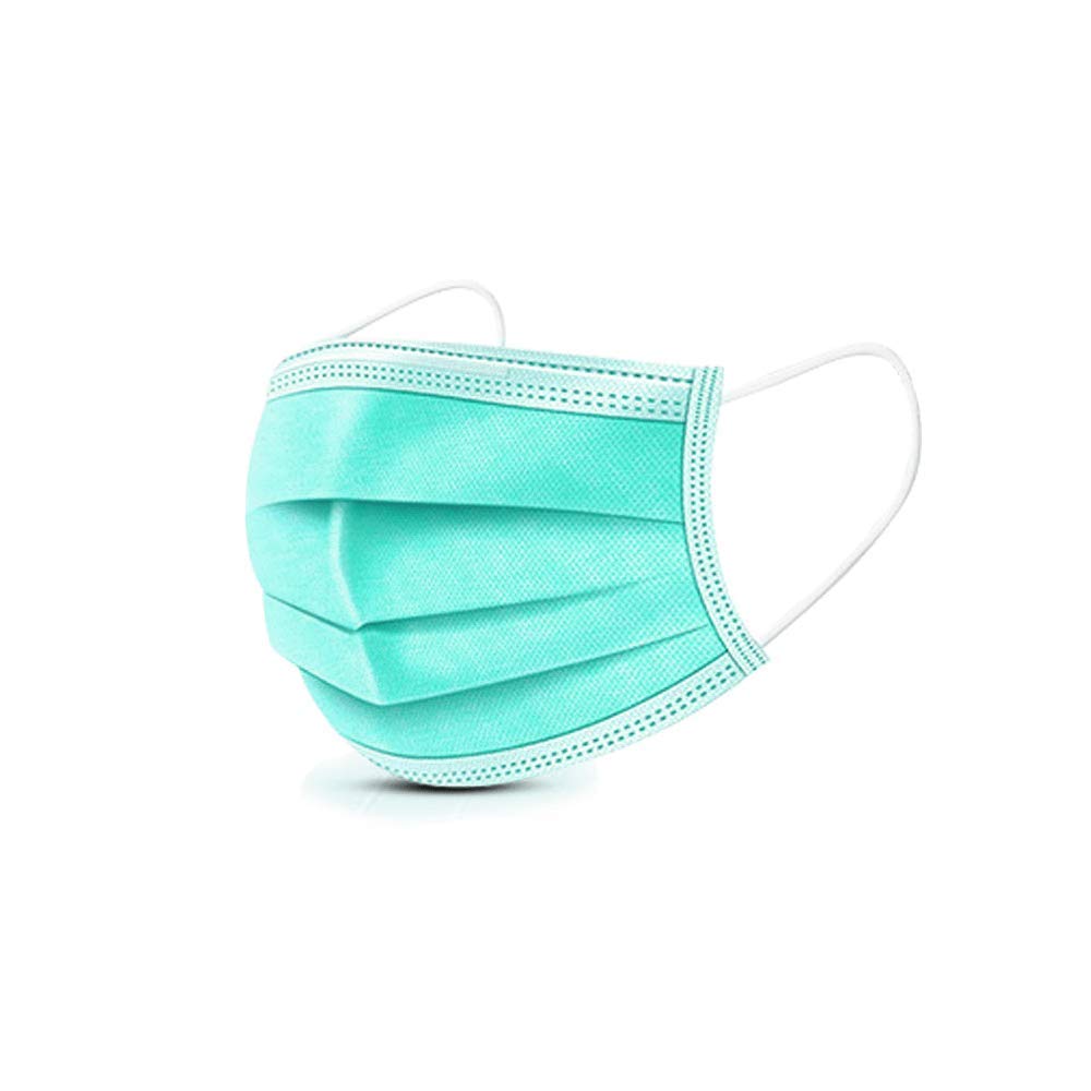 Blackbunny 3 ply mask with nosepin green mask 100 pcs mask Disposable mask with Nose pin 3 Layer Non Woven Fabric Premium Surgical Mask 3ply mask with nosepin (B0969TDGW6) Amazon Price History, Amazon Price Tracker