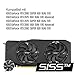 SISS Grafikkartenlüfter T129215SU für ASUS RTX 2060 Super 2070 2080 2080super DUAL EVO Advanced Grafikkarte Lüfter, Videocard Cooling Fan