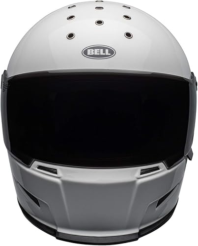 Miniatura 2 de Bell Eliminator 2.0 Casco integral de motocicleta (blanco brillante, grande)