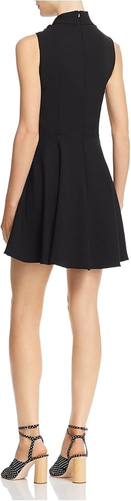 Amazon.com: Jay Godfrey Womens Mia Tie Neck Ruffled Party Dress Black 4 :  Clothing, Shoes & Jewelry
