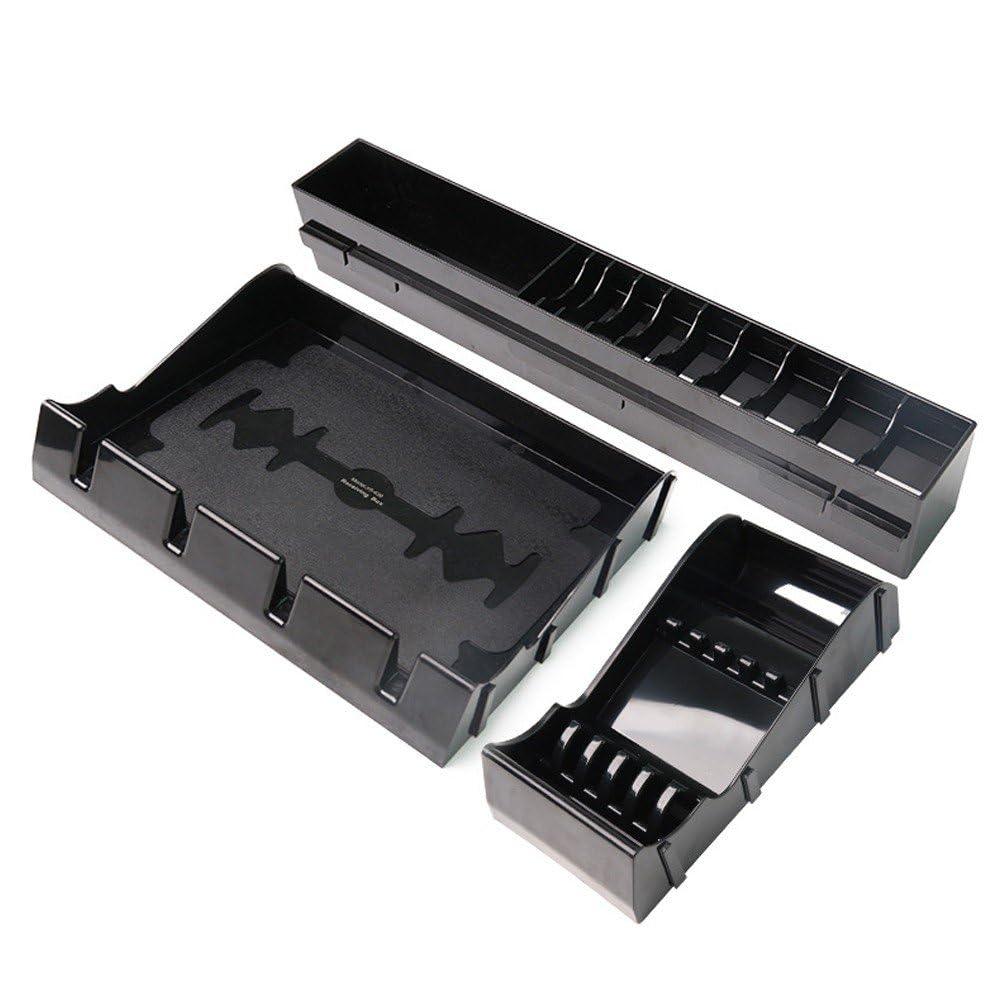 Vassoio Portautensili Barbiere con Scomparti Multipli, Organizer per Utensili Parrucchiere, Portautensili Salone per Utensili Salone
