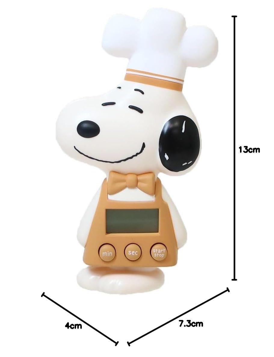 Amazon｜スヌーピー[キッチン雑貨]キッチンタイマー シェフ ピーナッツ