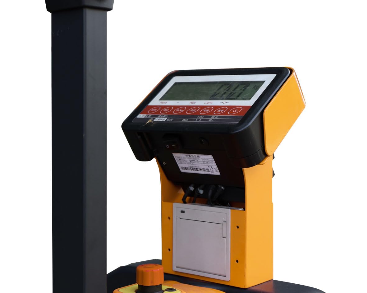 Transpaleta Eléctrica de Pesaje ELEQTRA 1500 kg con Batería de Litio 24V Palas 1150 x 562 mm Uso Profesional