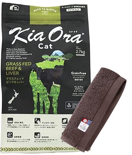 Amazon | KiaOra キアオラ キャットフード ビーフ&レバー 2.7kg【犬