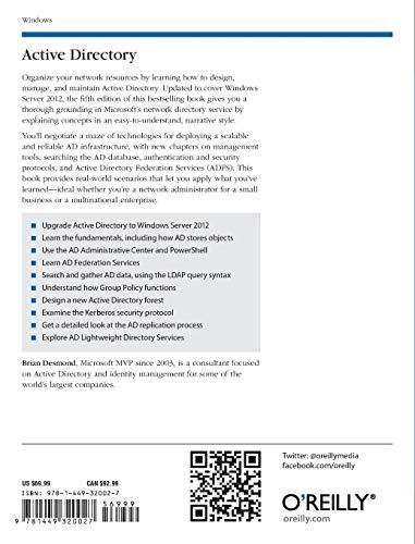 Active Directory: Designing, Deploying, and