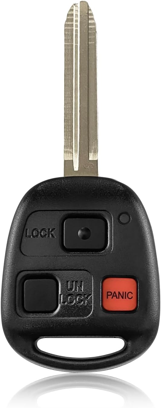Replacement for 2003 2004 2005 2006 2007 2008 2009 Toyota Landcruiser FJ Cruiser Key Fob Remote Control HYQ1512V 3 Buttons 315MHz