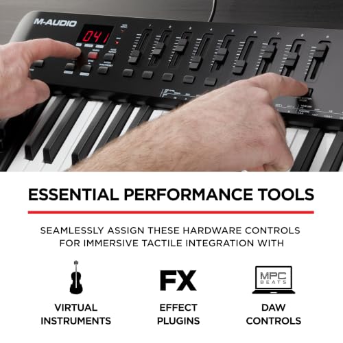 M-AUDIO Store M-Audio Oxygen 49 V 49 Key USB MIDI Keyboard Controller - Image 4