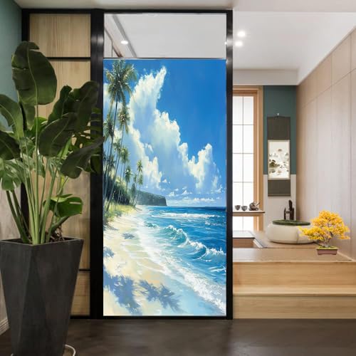 Vinilo decorativo para ventana diseño marino 17.7x23.6 pulg miniatura 5