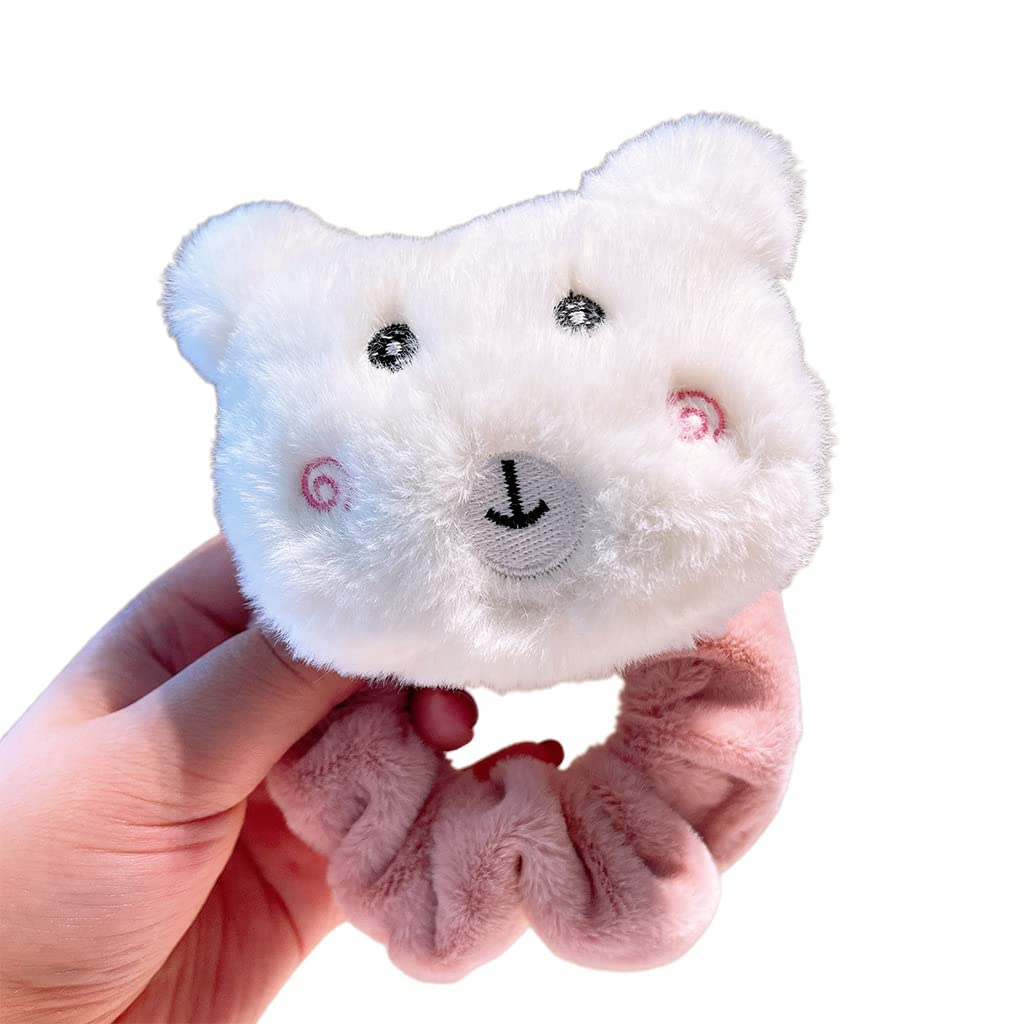 Amazon.co.jp: くまのヘアクリップ バレッタ ぬいぐるみ シュシュ 