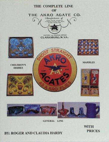 The Complete Line of Akro Agate with Prices