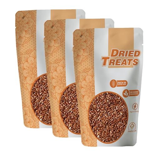 Image of Dried Treats Dried Fruits Nuts And Seeds (Alsi /Flax Seeds, 750g (3x250g))
