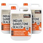Jarder Indian Sandstone Patio Sealer 3 x 5L - Seal and Protect Your Patio, Driveway and Paths for up to 10 Years - Weatherproof Sealant Solution - Covers 150m2