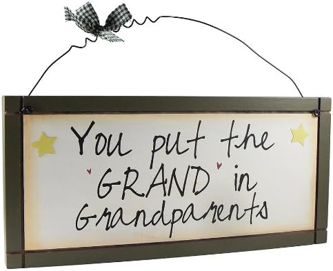 Heartwarmers Grand & Grandparents - Sweet Sentiments Plaque