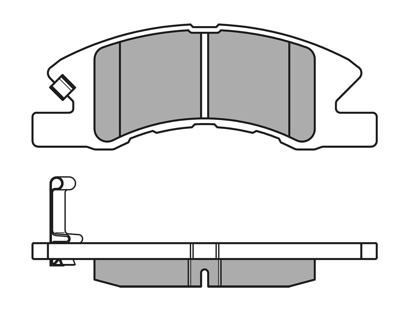 Meyle 025 242 2914/W zestaw klocków hamulcowych, hamulec tarczowy