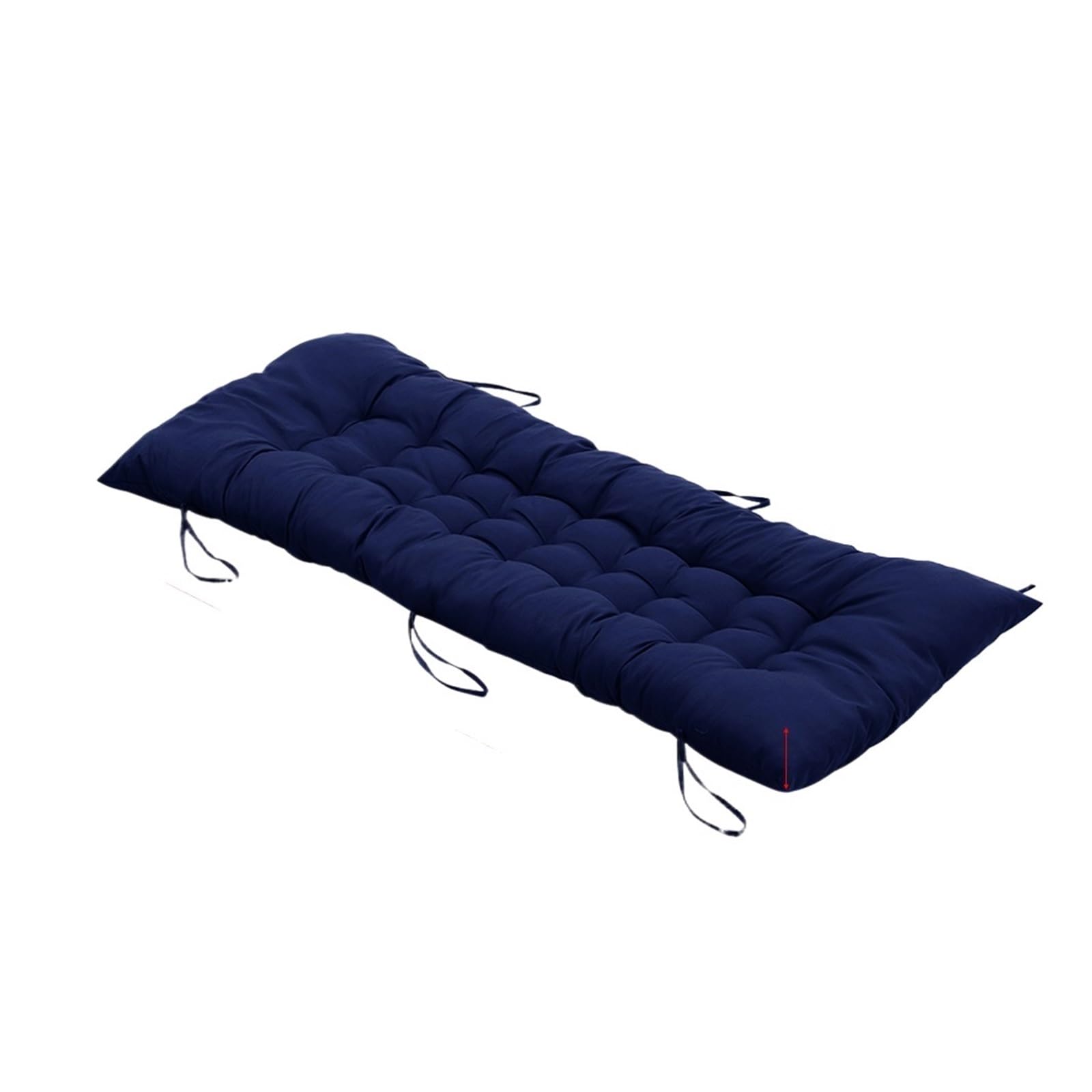 QAUUCP Bench Pad Cushion Outdoor Chair Cushions Thick Soft Comfortable Chaise Lounge Cushion(Blue 40x110)