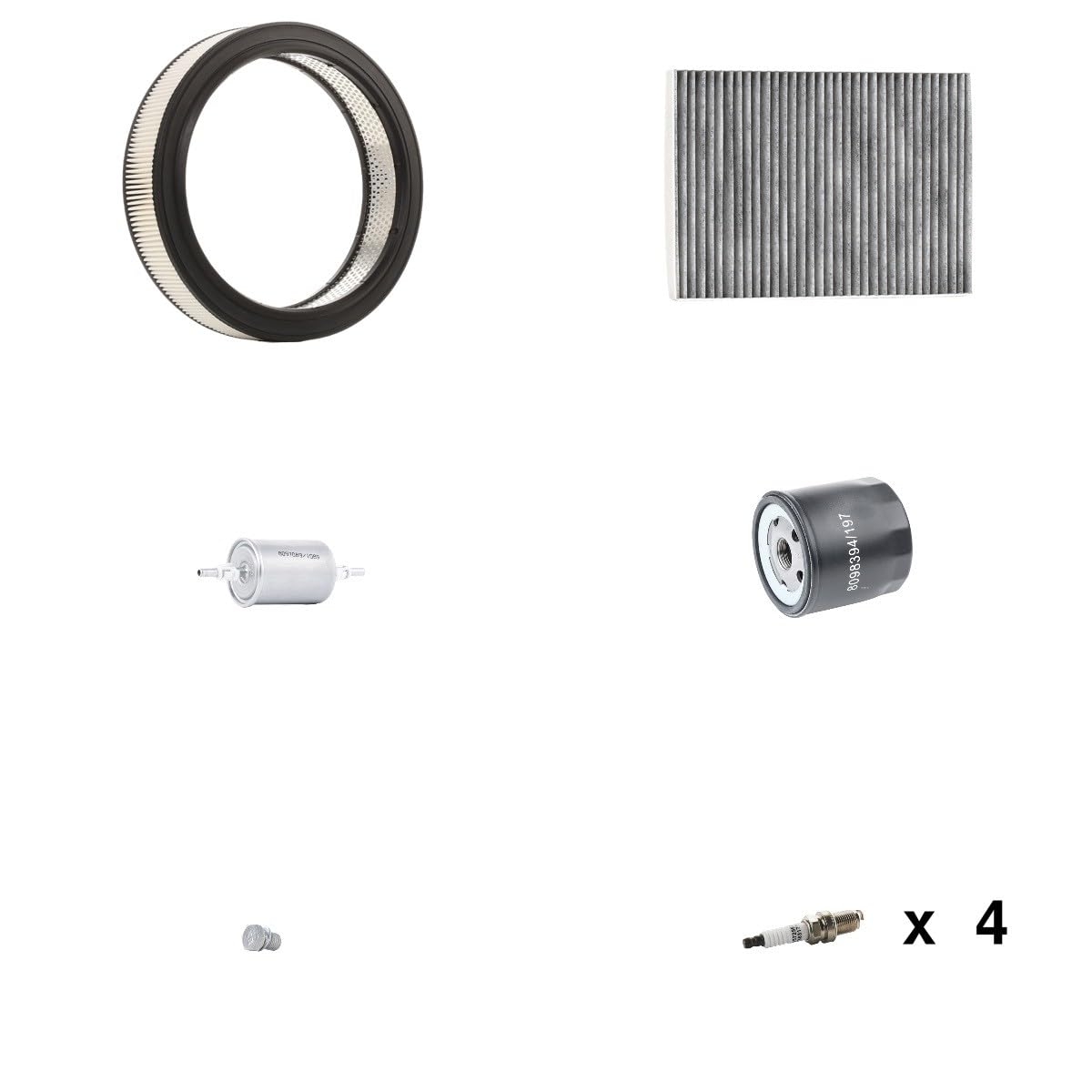 RIDEX 4682P5934 Kit de servicio con válvula bloqueo de retorno Gasolina