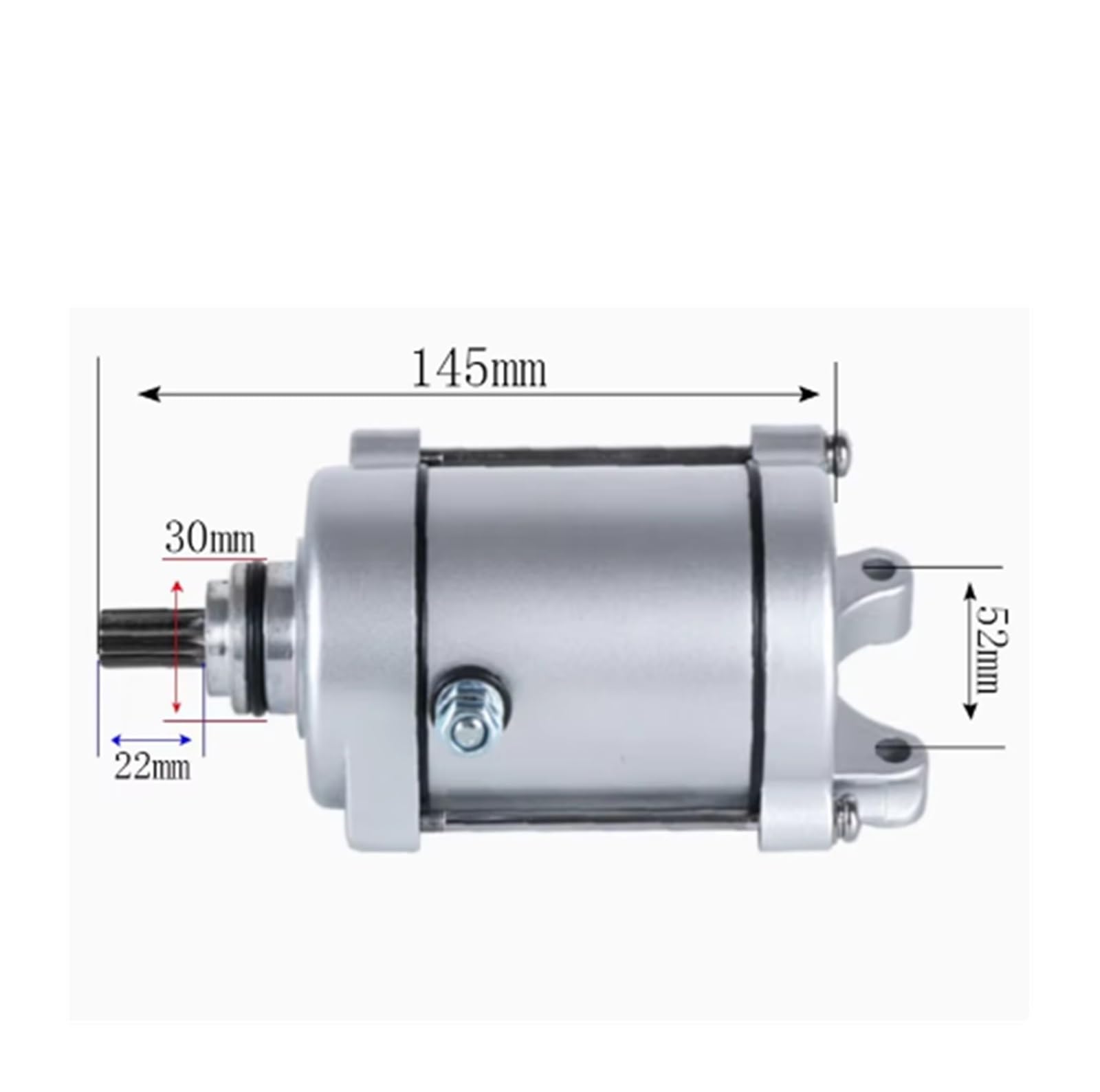 Motor Arranque Eléctrico Para CG110 CG125 CG150 Para 125cc 150cc Motor Repuestos Arranque Eléctrico Motocicleta Alta Calidad