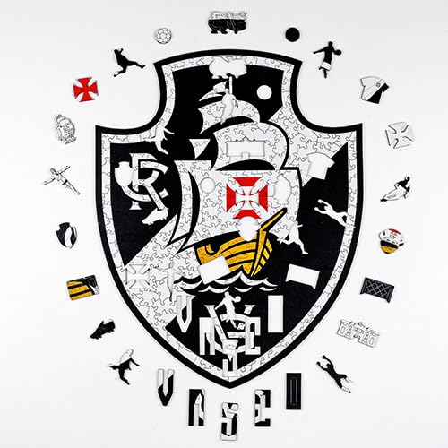 Quebra-Cabeça Vasco da Gama: Escudo Oficial (300 Pçs (G))