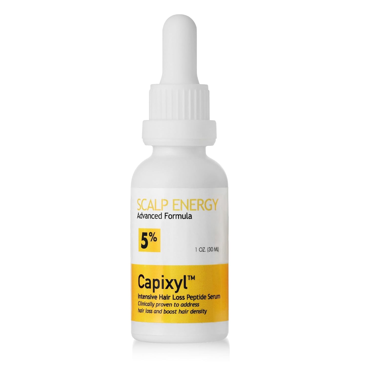 Scalp Delivery Peptide Vegan 5% Hair Growth Serum With Capixyl - Hair Growth Products for Men & Women Helps Reduce Hair Loss, Strengthen & Thicken Vegan Hair Serum for Thinning Hair