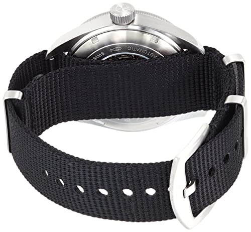 Gevril 48601N Men's Yorkville Swiss Automatic Watch, Canvas Strap with Tang Buckle3