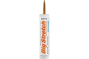 Sashco Big Stretch Wood Colored Caulking Sealant for Windows And Doors