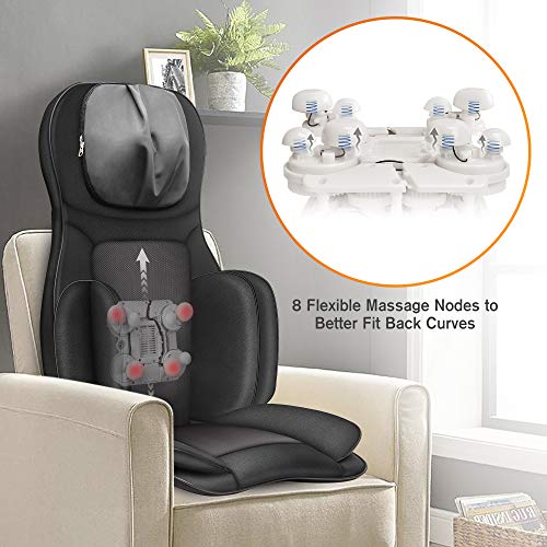 Snailax Shiatsu‑Massagesitzauflage mit Wärme – Ansicht 5