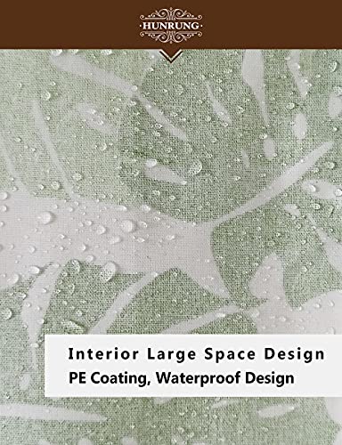 Hunrung Rectangle Storage Basket Cute Canvas Organizer Bin For Pet/Children Toys, Books, Clothes Perfect For Rooms/Playroom/Shelves (Leaf) #TOP6