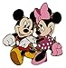 Disney Pin - Mickey Mouse and Minnie Mouse Strolling - Pin 48005